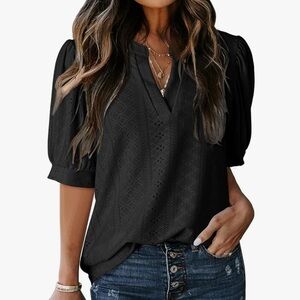 Chic Black Blouse for Women
